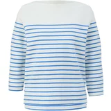 s.Oliver Sweater majica kraljevsko plava / bijela