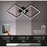Lesnina XXXL Brilo - LED prigušiva plafonska lampa FRAME 2xLED/9W/230V | Eponuda.com