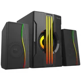 Zvučnici 2.1 gaming Mikado MD-254 2 1 25W (5W*2 15W) USB SD FM FM Bluetooth supported RGB sound system, 40116