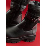 Sinsay Čizme s ukrasnom kopčom | shoptok.hr