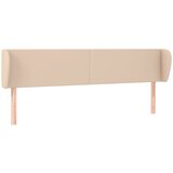 Maison Chic vzglavna omarica - nočna omarica - posteljna omarica z ušesi kapučino 203x23x78/88 cm umetno usnje, (21710665) | Shoptok.si