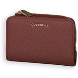Coccinelle Denarnice R31 METALLIC SOFT Rdeča | Shoptok.si