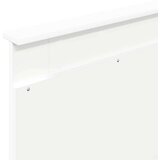  Uzglavlje s uzglavljem Bijelo 100 cm Konstruirano drvo | shoptok.hr