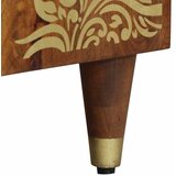 TV ormar Medeno smeđa 105 x 33 x 46 cm Čvrsto drvo manga | Eponuda.com