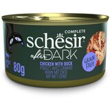 Schesir After Dark 12 x 80 g - Piletina i pačetina | shoptok.hr