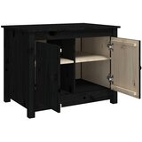  Stolić za kavu crni 71 x 49 x 55 cm od masivne borovine | Eponuda.ba