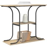  Konzolna stolica s policom Sonoma hrast 101 x 35 x 80,5 cm | Eponuda.ba