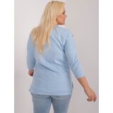 RELEVANCE Blouse-RV-BZ-9433.81-light blue | Shoptok.si