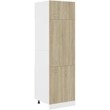 Furnova Omara za hladilnik sonoma hrast 60x57x207 cm iverna plošča, (21947881) | Shoptok.si