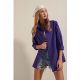 Bigdart 3900 Oversize Long Basic Shirt - Purple | ePonuda.com