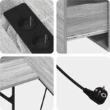 vidaXL Stol s ladicama s pohranom 182 x 101 x 87.5 cm Konstruirano drvo | shoptok.hr