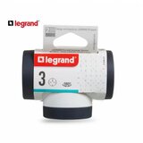 Legrand 694521 adapter rotirajuci 3X2P+E (bela/t.siva) | ePonuda.com