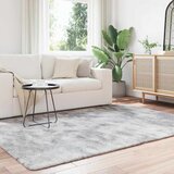  Čupavi tepih s visokim vlaknima NAVARRA srebrnosiva 160x230cm | shoptok.hr