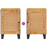  Kupaonski ormar Smeđa 38 x 33 x 58 cm Čvrsto drvo manga | shoptok.hr