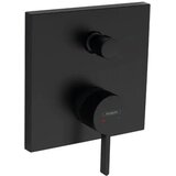 Hansgrohe MEŠAČ FINORIS SA PREBACIVAČEM MATT BLACK | Eponuda.com