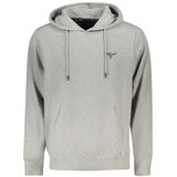  Muška siva majica s kapuljačom i patentnim zatvaračem Military Academy | shoptok.hr
