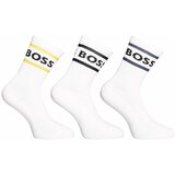 Hugo Boss 3PACK socks high white Cene