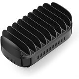 Orico STENSKI POLNILEC HUB USB 10X USB-A ZA TELEFON TABLIČNI PRENOSNIK, (5000062437) | Shoptok.si