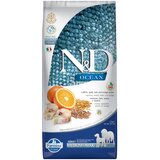 Farmina N&D Ocean Adult Medium/Maxi zdrave žitarice, bakalar i naranča - 12 kg | shoptok.hr