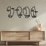 Wallity zidna dekoracija Anacreon, 133x46cm, Crna | ePonuda.com