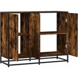  Komoda dimljeni hrast 94x35x76 cm konstruirano drvo | Eponuda.com