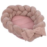 MeowBaby Ružičasto gnijezdo za bebe 47x70 cm - | shoptok.hr