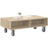  Stolić sa kotačima Sonoma hrast 90 x 50 x 30 cm | Eponuda.com
