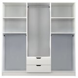 Hanah home ormar mat bele boje rb 157 | ePonuda.com