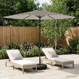  Vrtni Parasol s Podnožjem 300 x 300 cm Poliester Pravokutni | Shoptok.si