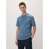 Reserved - Regular pamučna majica kratkih rukava - steel blue | shoptok.hr