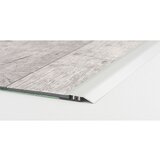 LOGOCLIC prijelazna ukrasna lajsna (srebrne boje, 0,9 m x 34 mm, vrsta montaže: uticanje) Cijene