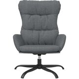  Stol za sproščanje svetlo sivo blago, (20958085) | Shoptok.si