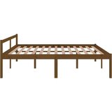  Za krevet od masivne borovine boja meda 200 x 200 cm | shoptok.hr