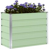  Cvetlično korito Pastelno zelena 100 x 50 x 77 cm, (5000207442) | Shoptok.si