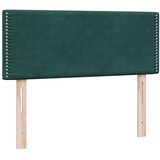 Box spring postelja z vzmetnico temno zelena 120x210 cm žamet, (21791206) | Shoptok.si