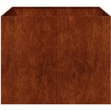  Sadilica boja hrđe 100x100x80 cm od pohabanog čelika | shoptok.hr