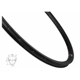 felga pulse gravel disc 622x23, 28H, crna
