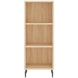  Visoka komoda hrasta sonome 34,5x34x180cm od konstruiranog drva | shoptok.hr