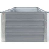 Visoka greda pocinkano jeklo 320x40x45 cm siva, (20618552) | Shoptok.si