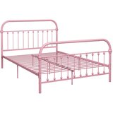  Okvir za krevet ružičasti metalni 160 x 200 cm | shoptok.hr