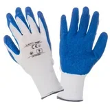 LAHTI PRO ROKAVICE ZAŠČITNE LATEX MODRO-BELE L L210509K