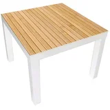 Stol vrtni CLEVELAND 78x78x35cm tikovina