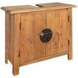 Furnova 5-delni kopalniški komplet iz trdne borovine, (21945676) | Shoptok.si