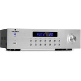 Auna AV2-CD850BT, 4-zona stereo pojačalo, 8 x 50 W RMS, bluetooth, USB, CD, srebrni | shoptok.hr