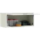  Ormar za zid u garaži Bijelo 80 x 33 x 35 cm Čelik s prahom | shoptok.hr