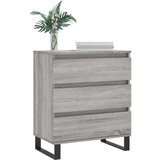  Komoda sivog hrasta sonome 60x35x70 cm od konstruiranog drva | shoptok.hr
