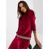 RELEVANCE Set-RV-KMPL-8286.40-burgundy | Shoptok.si