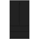 Ormarić s ladicama Crna 79,5 x 49 x 156 cm Konstrukcijsko drvo | shoptok.hr