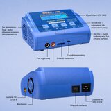  B6AC+ 80W E6360 punjač za balansiranje | shoptok.hr