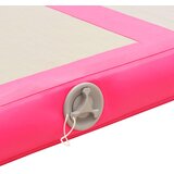  Strunjača na napuhavanje s crpkom 600 x 100 x 10 cm PVC roza | shoptok.hr
